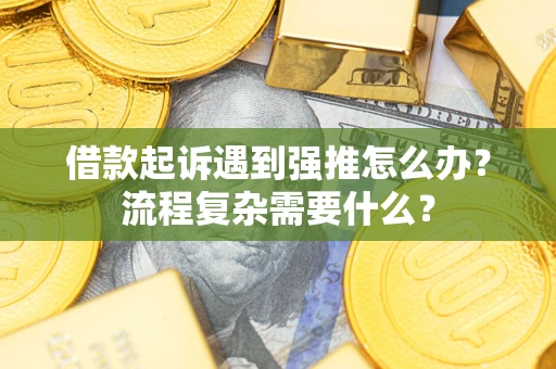 武汉借款起诉遇到强推怎么办？流程复杂需要什么？