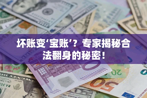 武汉坏账变‘宝账’？专家揭秘合法翻身的秘密！