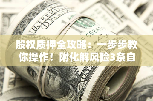武汉股权质押全攻略：一步步教你操作！附化解风险3条自救法则