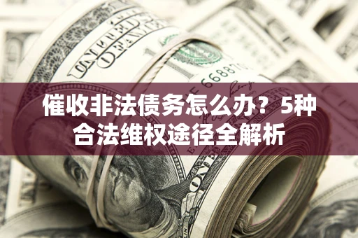 武汉催收非法债务怎么办？5种合法维权途径全解析