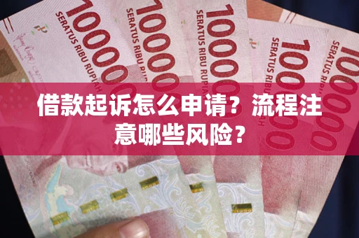 武汉借款起诉怎么申请？流程注意哪些风险？